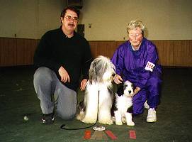 Glenn & Mary with the beardies